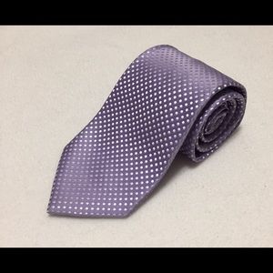 Yorktown Lavender and White Dot Tie